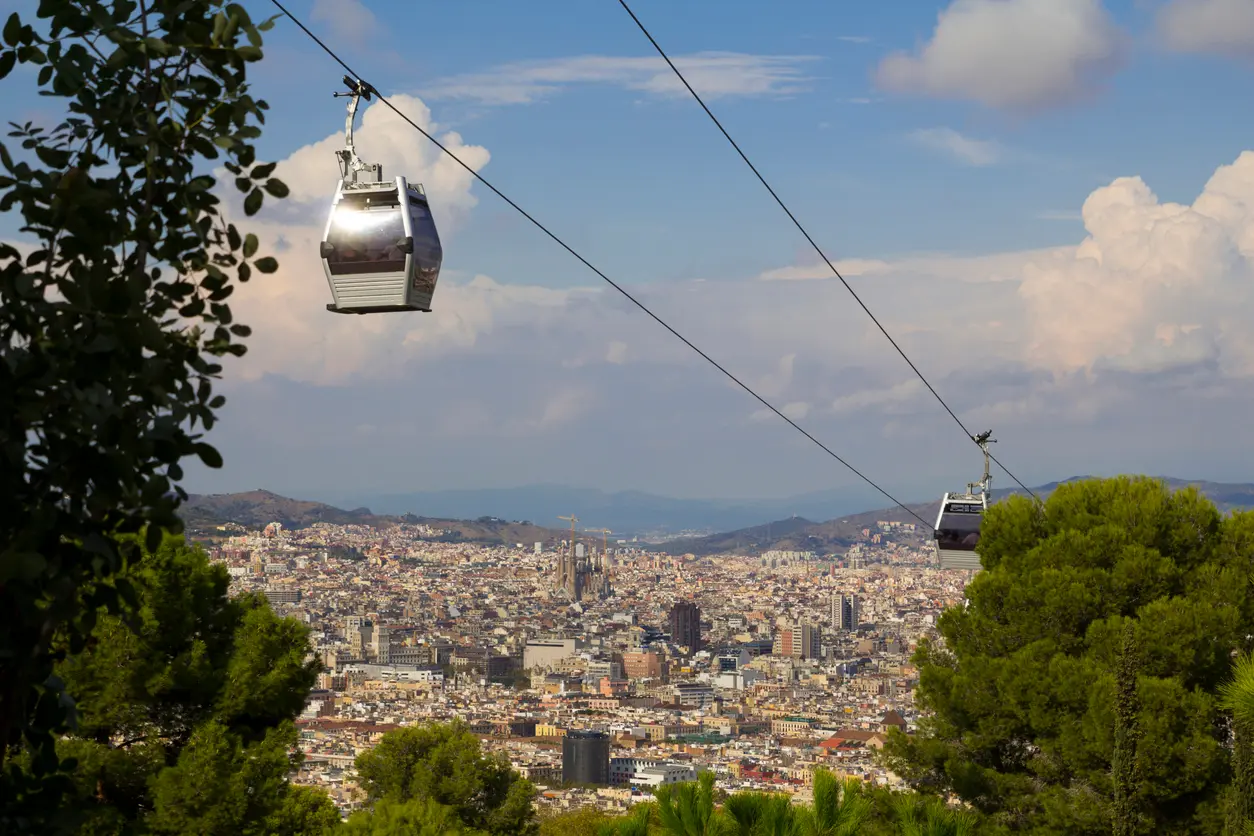 ibarcelona teleferic montjuic